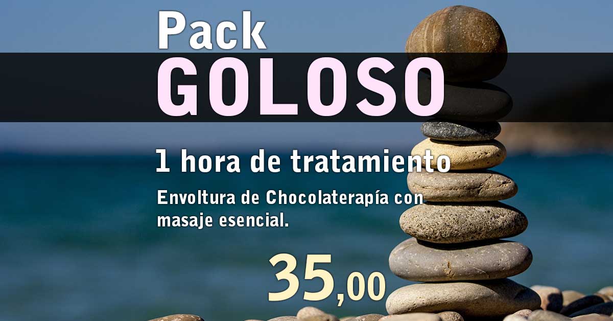 Pack Goloso Envoltura de Chocolaterapía con masaje esencial