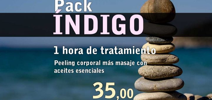 Pack Indigo Peeling corporal más masaje con aceites esenciales